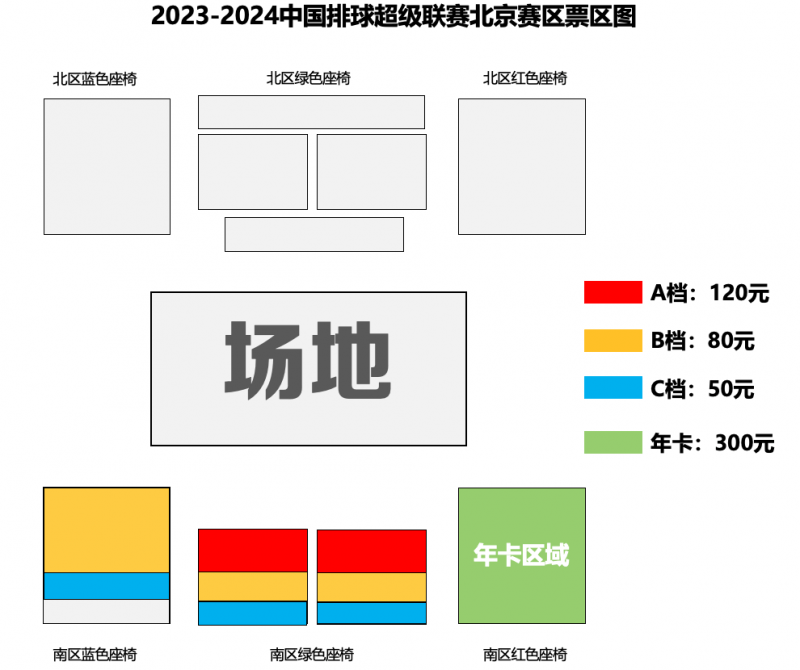 排球超级联赛北京主场门票开售 最低票价50元