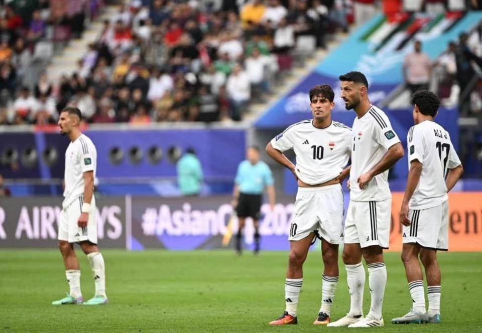 最后两分钟被绝杀亚洲杯，伊拉克队遗憾告别亚洲杯