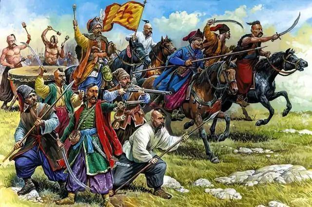 以前哥萨克屠杀蒙古人俄乌战争，俄乌战争上蒙古人屠杀哥萨克