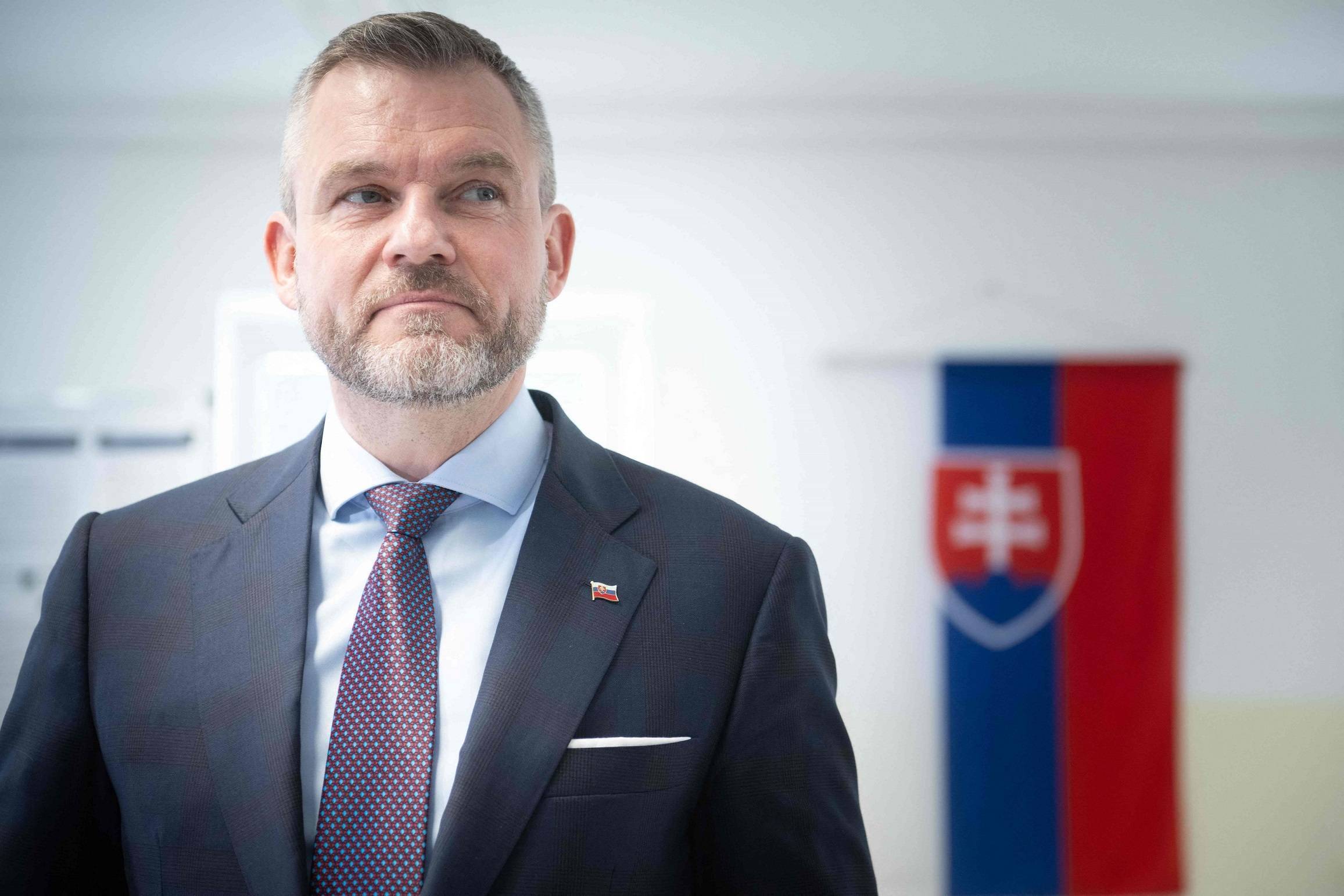 他，赢得斯洛伐克总统选举