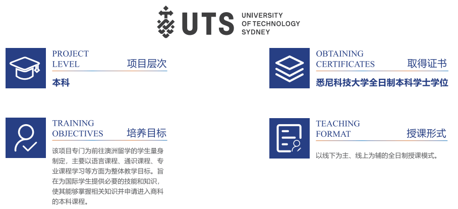 悉尼科技大学留学申请条件-2+2国际本科澳洲留学-澳洲留学商科专业院校推荐