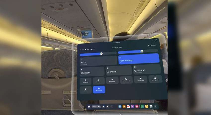 玩家实测Quest 3旅行模式旅行，旅行模式功能大幅领先Vision Pro