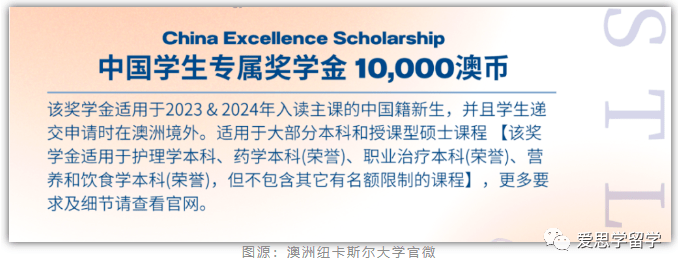 澳洲奖学金:澳洲有哪些大学推出中国留学生奖学金呢？最高减免30%学费澳洲奖学金！