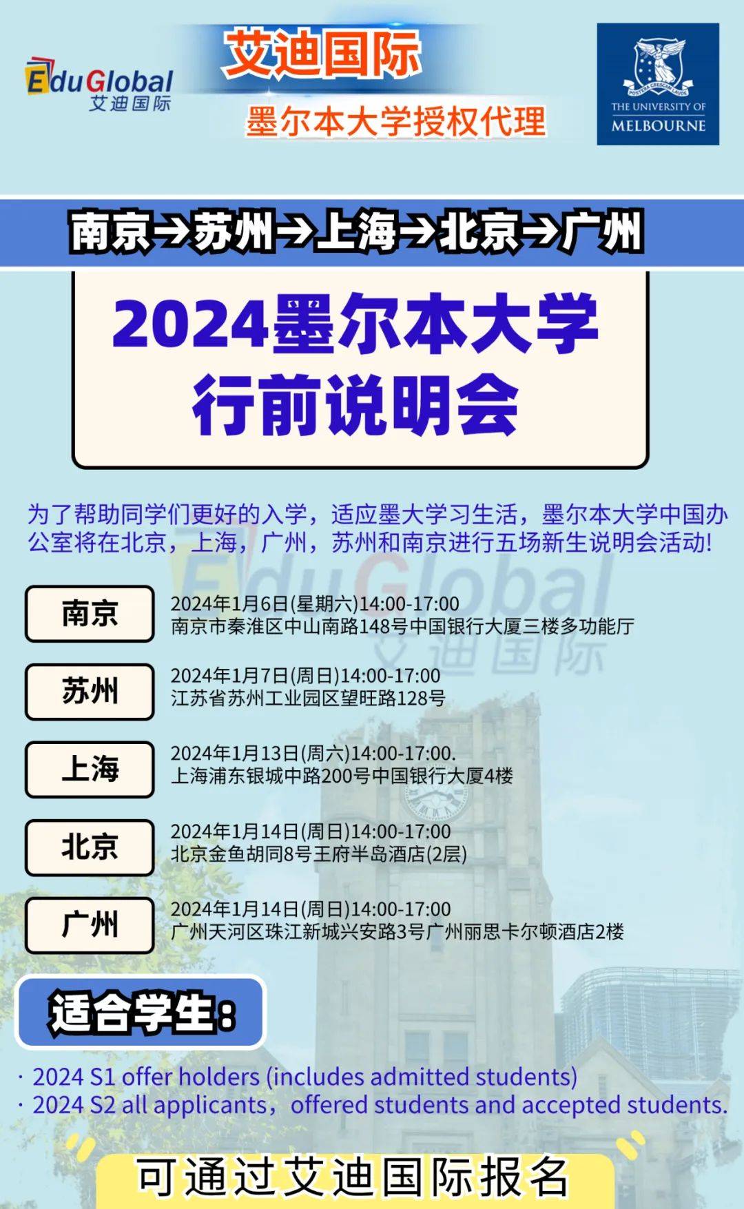 2024 S1澳洲大学行前/迎新周！那些赴澳留学前需要了解的一切！