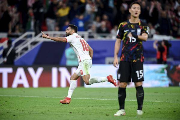 亚洲杯丨约旦男足胜韩国 队史首次闯入决赛